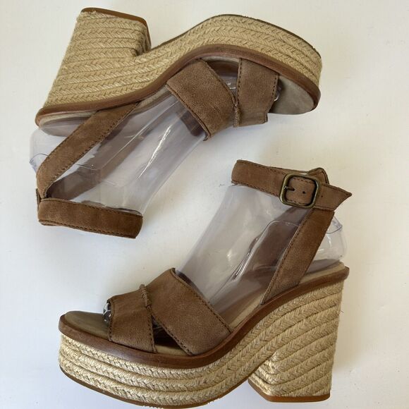 UGG Brown Platform Heels - Picture 8 of 9